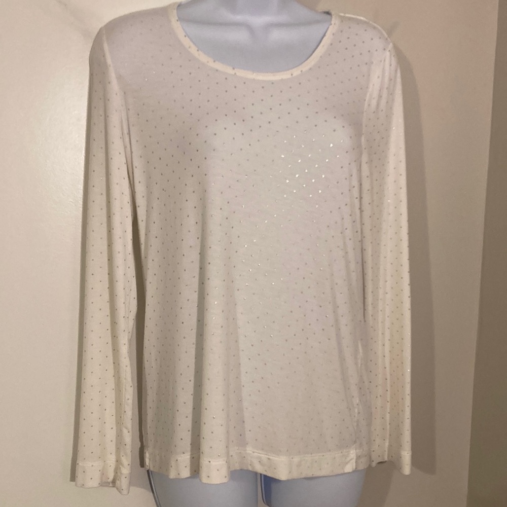 Chicos Long Sleeve Tee - Picture 2 of 4